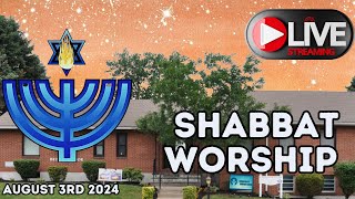 🔥🕎 Shabbat Worship Come Join Us❗80324 🕎🔥 [upl. by Yeoz]