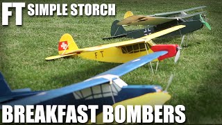 Breakfast Bombers  FT Simple Storch  Flite Test [upl. by Nodnarbal956]