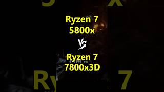 Ryzen 7 5800x vs Ryzen 7 7800x3D Test in Games [upl. by Staffan]