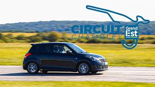 My first time driving the Circuit Chambley  Onboard Suzuki Swift Sport with Racechrono and Rear Cam [upl. by Kemble]