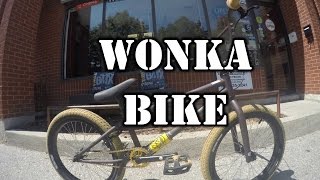 Wonka Bike Gene Wilder Tribute Custom BMX  Harvester Bikes [upl. by Reggis]