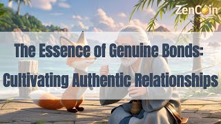 The Essence of Genuine Bonds Cultivating Authentic Relationships  𝐙𝐞𝐧 𝐂𝐨𝐢𝐧 [upl. by Warrick]