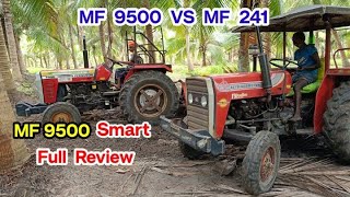 Massey Ferguson 9500 Series 58 HP 4amp4 Review and MF 241 Performance and Mileage details [upl. by Anovad]