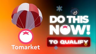 Dont Miss Tomato Tomarket 🍅 Airdrop  Do this now [upl. by Odnanref]