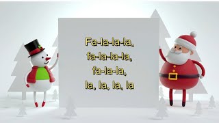 FaLaLa Christmas Message Official Lyric Video [upl. by Ahearn]