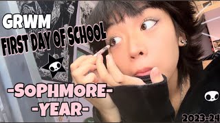 FIRST DAY OF SOPHOMORE YEAR GRWM [upl. by Jan657]