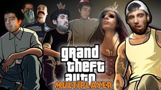 Como jugar al GTA ONLINE  Mangelrogel Maximus3 SrCheeto AuronPlay DifferentHeaven [upl. by Vrablik]