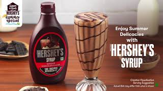 Hersheys Syrup  Chocolate Syrup with Glass Garnish [upl. by Arbmahs]