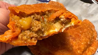 Easy Puerto Rican EmpanadillasPastelillos Recipe  The Best Picadillo [upl. by Eillor]