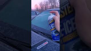 Blaster DeIcer for Windshields Clean your windshield the easy way [upl. by Akenal969]