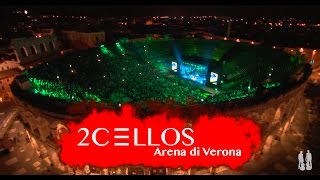 2CELLOS  I Cant Get No Satisfaction Live at Arena di Verona [upl. by Dacey722]