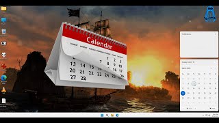 How to enable the taskbar calendar in Windows 11 LiteSasNet Optional Tweaks windows11 [upl. by Annahsad531]