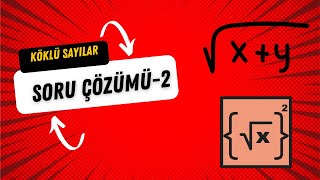 YÖS MAT1  KÖKLÜ SAYILAR SORU ÇÖZÜMÜ2 [upl. by Rorie191]