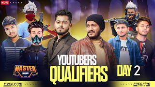 Arrow Gaming Youtubers Qualifier GroupA Day 2  Free Fire Max Live gyangaming nonstopgaming ff [upl. by Malia]