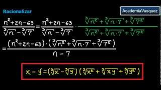 Racionalización Ejercicio 10 [upl. by Initof]