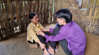 Harvesting cassava to sell The two brothers cooked together  Ly Dinh Quang [upl. by Us]