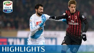 Milan  Napoli 12  Highlights  Giornata 21  Serie A TIM 201617 [upl. by Asilec]