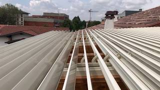 Pergola Bioclimatica installata su struttura in legno esistente [upl. by Auberon983]