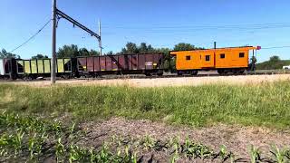 INTERURBAN Freight CHICAGO AURORA and ELGIN Interurban on June 14 2024 [upl. by Kraska]