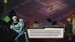 Zagreus reveals Skellys first reward for beating the Pact of Punishment  Hades [upl. by Kassey827]