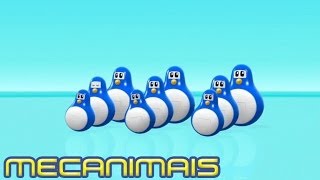 Mecanimais 108  Os multi pingüins [upl. by Seda]