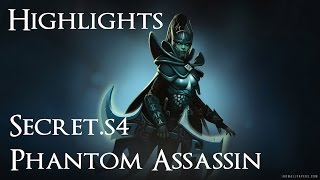 s4 Phantom Assassin  Dota 2 MMR Highlights [upl. by Trebbor717]