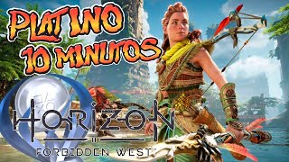 GUÍA CORTA para conseguir el PLATINO de HORIZON FORBIDDEN WEST  PS4PS5 [upl. by Neelyak578]