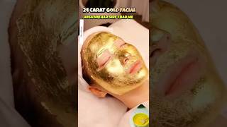 🔥Easy GOLDEN FACIAL😱  Parlour Like Golden Facial Skin At Home skincare skinbrightening shorts [upl. by Bryn]