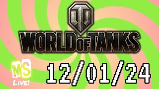 World Of Tanks Stream 12012024 Onslaught Ranking Gold Div E  Marking Tiger 131 8795 [upl. by Lyram]