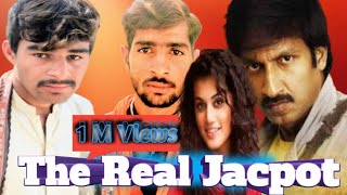 The Real Jackpot HD  Gopichand amp Taapsee Pannu Blockbuster Hindi Dubbed Movie  Shakeel Anjam [upl. by Elletsirhc557]