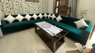 Sofa making at home [upl. by Worth641]