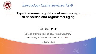 Type 2 immune regulation of macrophage senescence and organismal aging [upl. by Gabriel662]