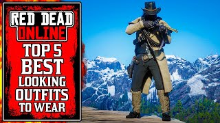 5 AMAZING Looking Red Dead Online Outfits RDR2 Best Outfits Part 3 [upl. by Zarah879]