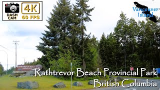 🌊 Scenic Drive Through Rathtrevor Beach Provincial Park  Parksville British Columbia in 4K 🌲 [upl. by Suhpesoj967]