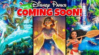 Top 10 New Rides amp Attractions Coming to the Disney Theme Parks  D23 2022 [upl. by Ainerbas]