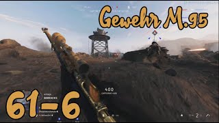 XIM Matrix  Battlefield™ V 616 Aggressive Sniping Gewehr M95 Full Gameplay PS5 [upl. by Ayerhs335]