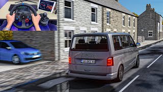 Assetto Corsa  Volkswagen Transporter T6 2021  Logitech G29 Gameplay [upl. by Rogozen]