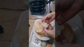 Cooking process of puri cookingvideo food ytshorts saroshkhankitchen puri [upl. by Endo]