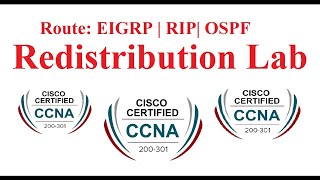 RIP Redistribution amp EIGRP Configuration and Best Practices  Networking Tutorial [upl. by Brenan665]