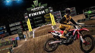 Ken Roczen 94  SX The Game 2018  Anaheim 2  2017  Main Event 450  Full Race [upl. by Phira587]