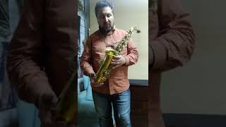 Sax Alto Buescher True Tone 1922 ajuste geral [upl. by Ymmij471]