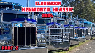 Clarendon Kenworth Klassic 2024 Truck Show Part 2 truckshow kenworth truck [upl. by Anaik]