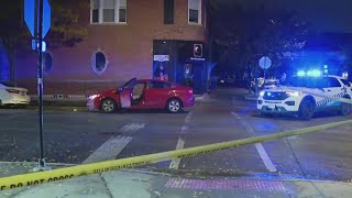 Woman shot seriously hurt while driving on Chicagos Lower West Side [upl. by Eskil461]