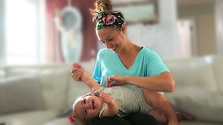 😂 Most Ticklish Baby Ever 🍼  Sam amp Nia [upl. by Ameline697]