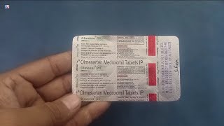 Olmesar 20 Tablet  Olmesar Tablets  Olmesartan Medoxomil Tablets  Olmesar 20mg Tablet Uses Dosage [upl. by Naamana]