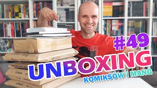 Unboxing  omówienie  prezentacja komiksów i mang  odcinek 49 [upl. by Zadack]