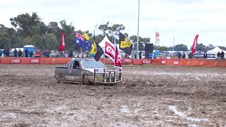 2016 Deni Ute Muster Muddy circle work [upl. by Ardnak]