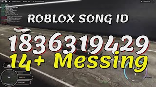 14 Messing Roblox Song IDsCodes [upl. by Iclek]