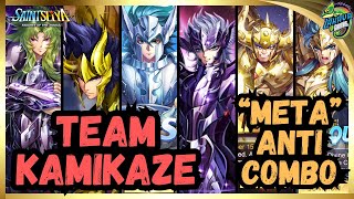 TEAM KAMIKAZE ANTI COMBOS Brillo  Pandora Comandante  Deuteros  Meta Teams Agosto 2024 [upl. by Akirdna]