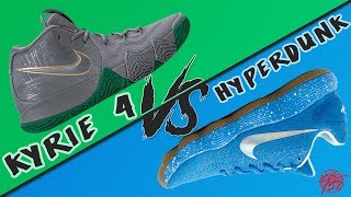 Nike Kyrie 4 vs Hyperdunk 2017 Low [upl. by Eisse]